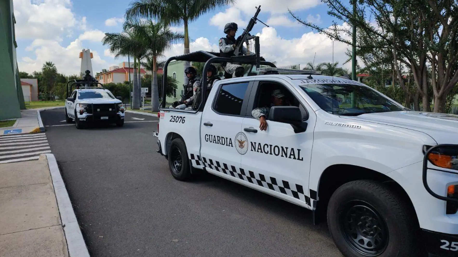 Elementos de la Guardia Nacional en Jalisco